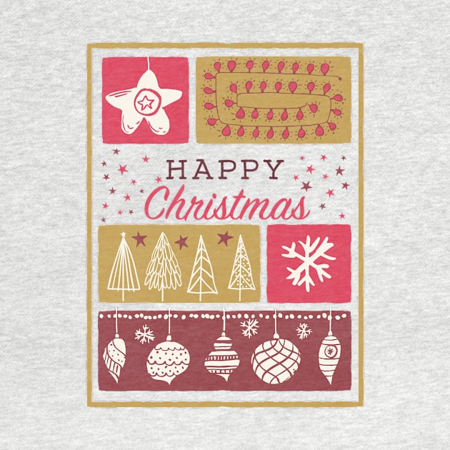 Fun Christmas Card Design by SWON Design